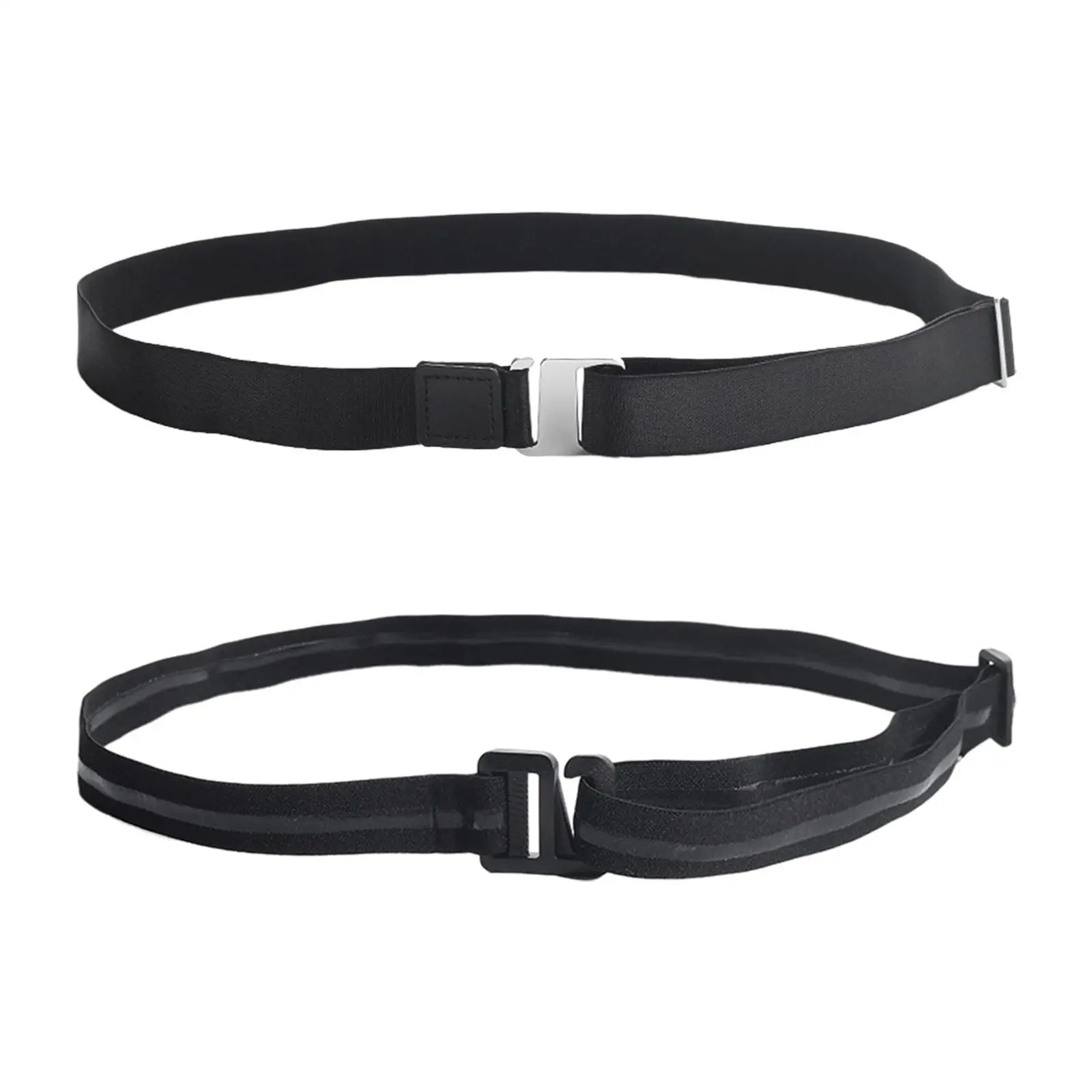 Shirt Stay Belt Women Men Elastic Non Slip Wrinkle Resistance Band Lock Belt