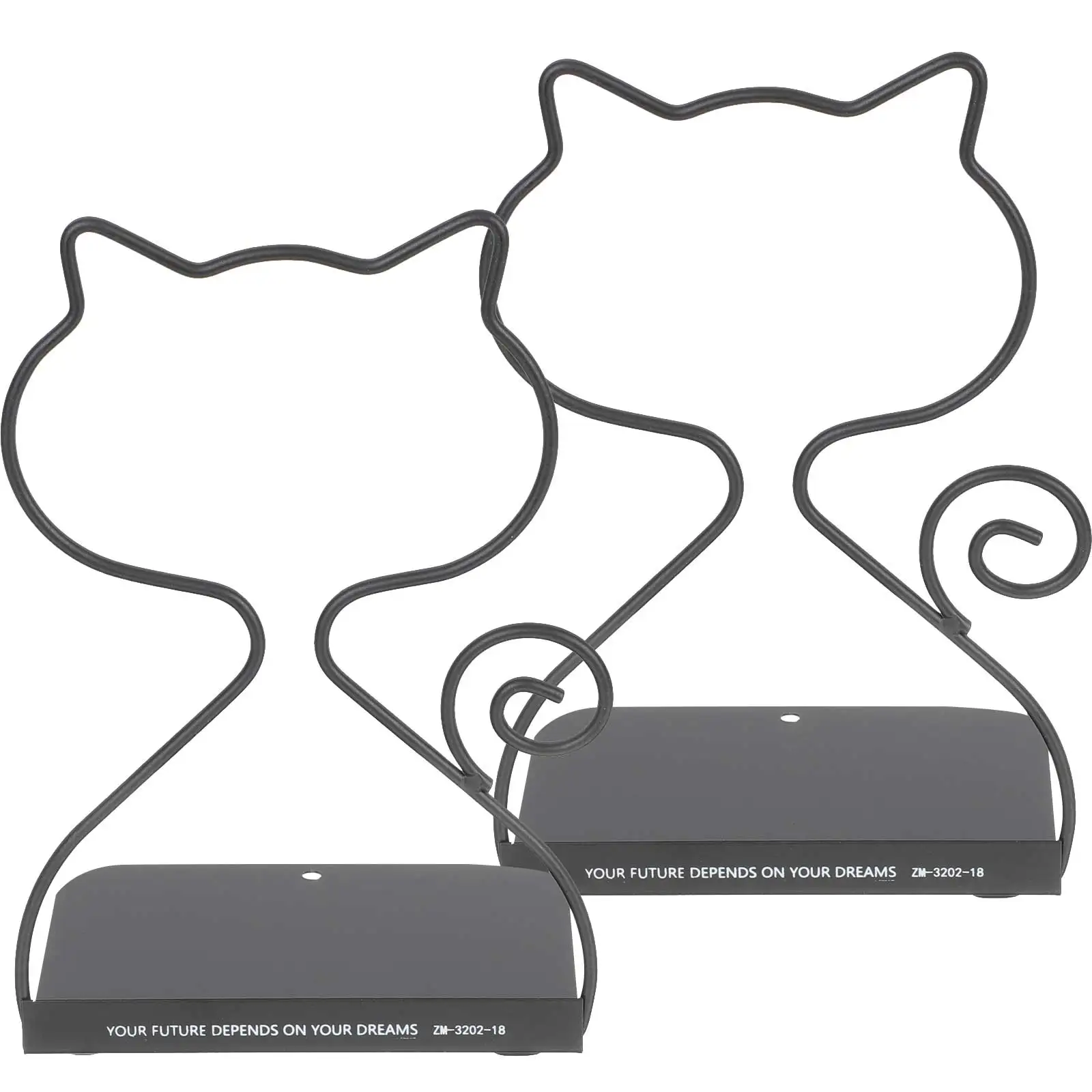 

2pcs Book Bookend Metal Sturdy Desk Shelf Organizer Book Holders For Shelves Reading Holder Crafted Smooth Surface
