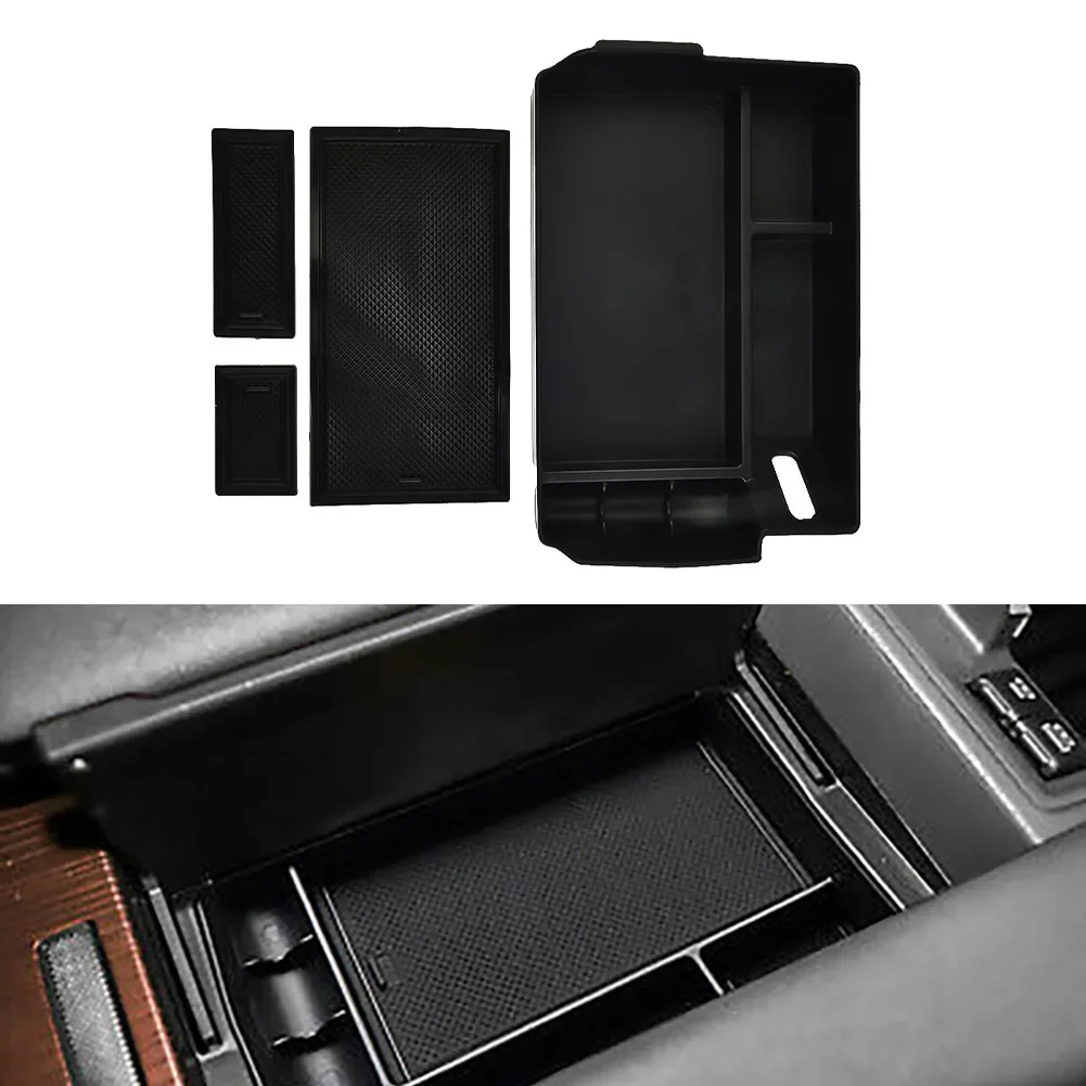 

The Perfect Addition to Your Vehicle Central Organizer designed to fit the armrests of a For Toyota For Sienna