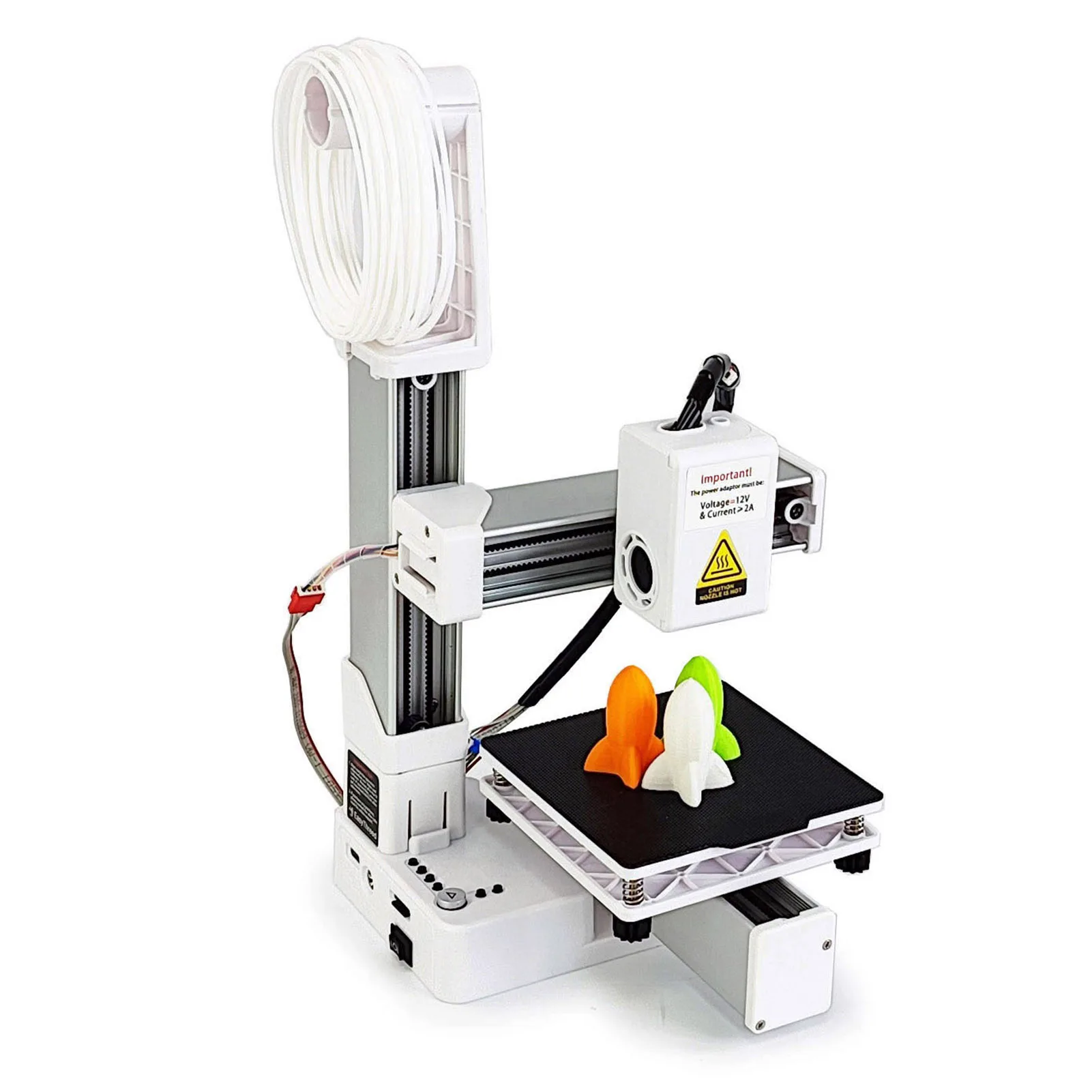 

Frequency Division Multiplexing Small 3D Printer ABS Rapid Heating All Metal Nozzle Efficient Small 3D Printer for Handcraft