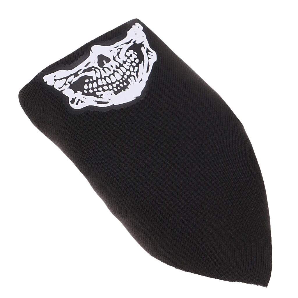 1 6 Scale Skeleton Design Scarf Black Mask Cap for Action Figures Male Doll Clothes Accessories 12 Inch
