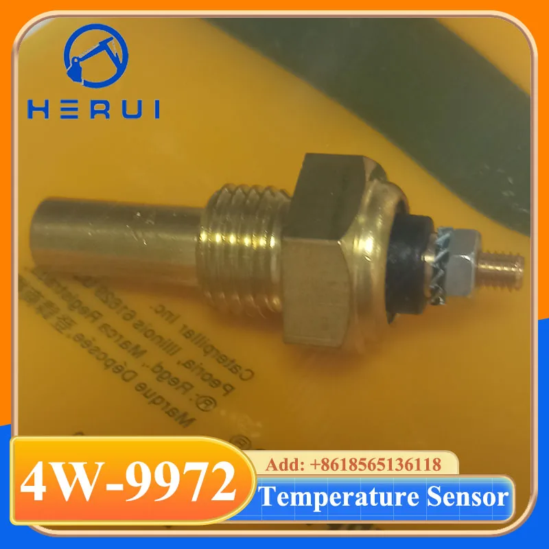 

Construction Machinery Parts Water Temperature Sensor 4W9972 4W-9972 For AP-1000B AP-1050B Engine 3116 3114 3126