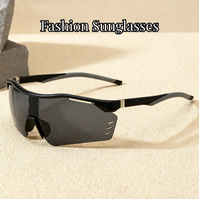 

Cool Windproof Sports Glasses Outdoor Riding Rock Climbing Personality UV Resistant Travel Beach Decorative Shades Glasses