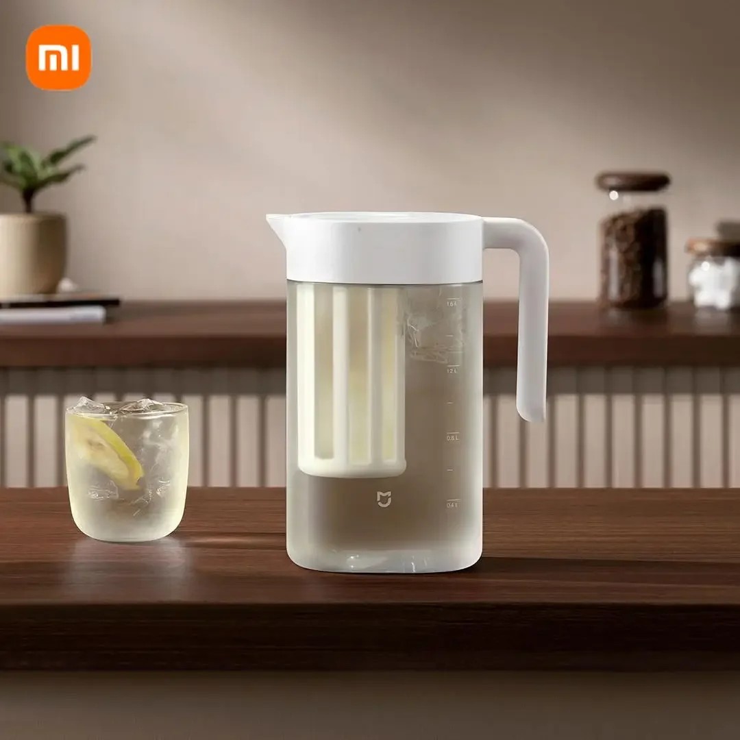 Xiaomi Mijia Cold Water Kettle 1.6L with Filter Sealed Design AS Material Prevents Flavour Cascadin