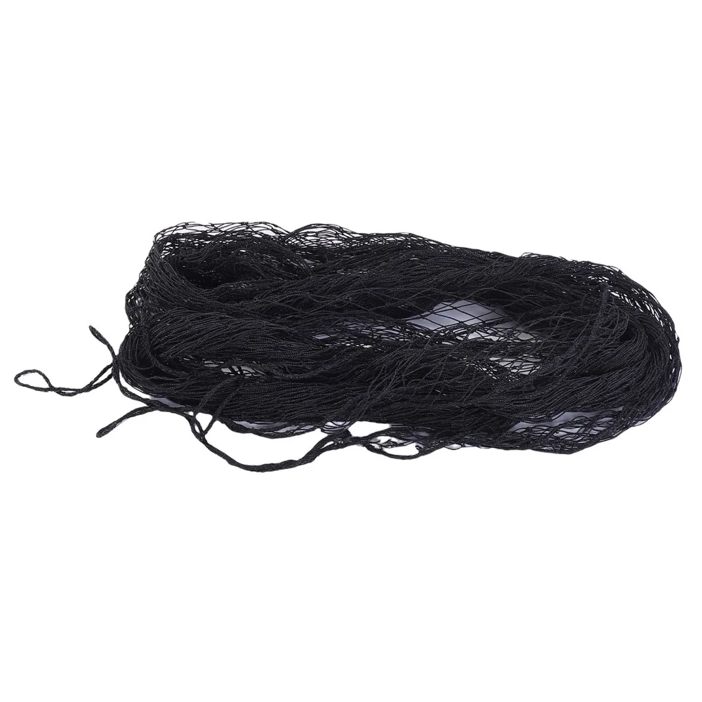 Heavy Duty PE Baseball Backstop Net Black 3x3m Baseball Netting Barrier Sports Practice Net Sports Practice Session