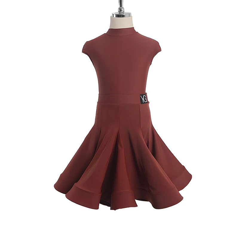 Sukienka z frędzlami do tańca latynoamerykańskiego, szyta na miarę, kostiumy do tanga, cha-chy, samby, stroje na występy dla dorosłych i dzieci, odzież na zawody latynoamerykańskie.