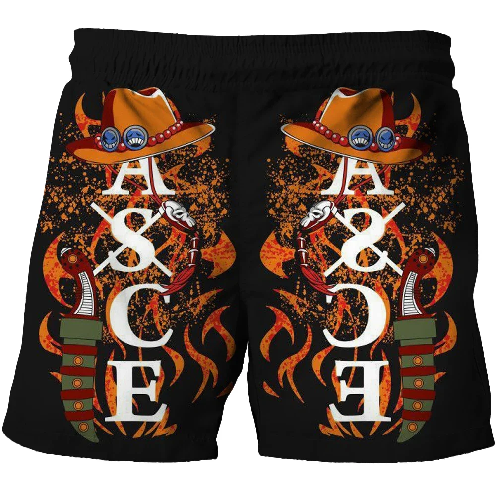 

2025-26 Summer New Animation Cartoon Clothing Children/adult Shorts ONE PIECE Character Shorts Animation Element Style