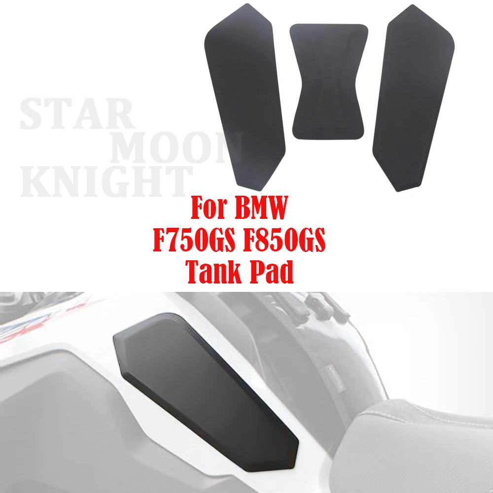 

Antiskid Protector Tank Pad Sticker Gas Knee Brace Traction Side 3M Decal For BMW F750GS F850GS 2018-2019 F750 GS F850 GS