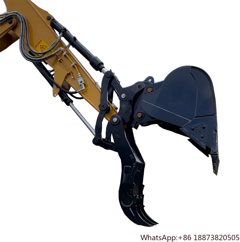 

high performance new Excavator HYDRAULIC thumb bucket grab thumb kits progressive link for 12/20/30 ton excavator CA 320C