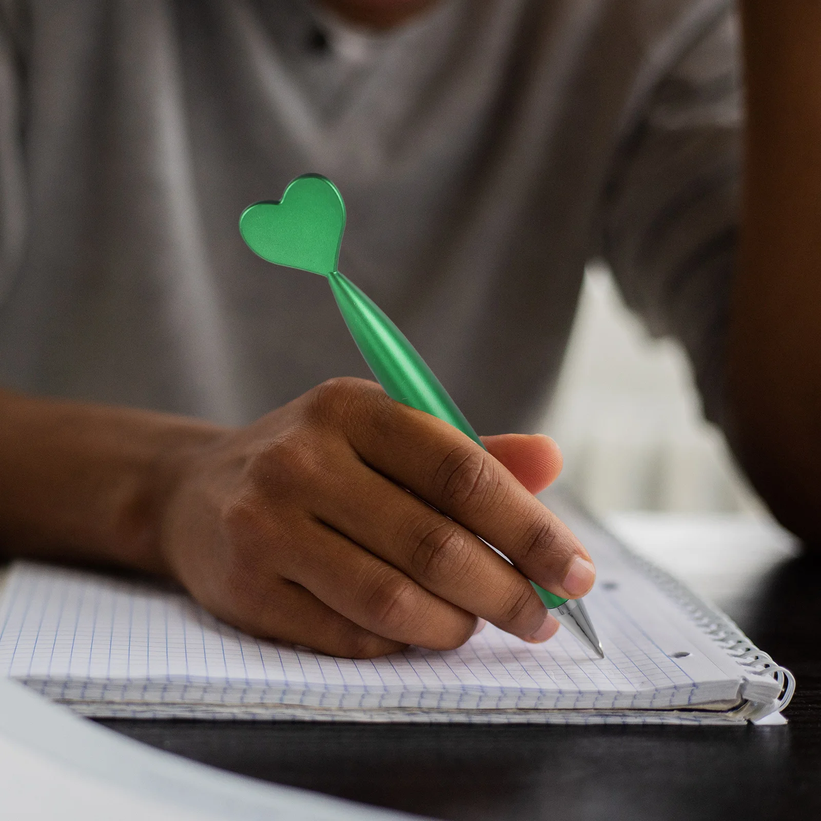 

18pcs Heart Design Ballpoint Pens Premium Rotating Ink Pen For Office School Writing Stationery Supplies Smooth Student
