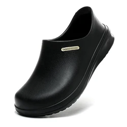 Anti-Skid Chef Shoes for Men Women Kitchen Work Restaurant Working Cook Nursing Shoes Garden Shoes Clogs Rubber Sandals