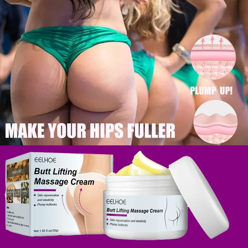 Buttocks Enhancement Cream 3 Months Effective Butt Lift Prevent Sagging New Enlarge Hip and Ass Sexy Care for Women