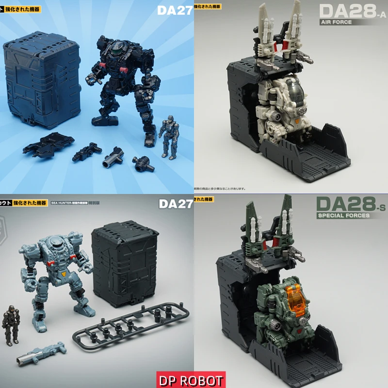 Lost Planet Powered Suit MFT Diaclone DA27 DA28A DA28-A DA28S DA28-S DA01 AIR FORCE SPECIAL FORCES Action Figure Toy With Box