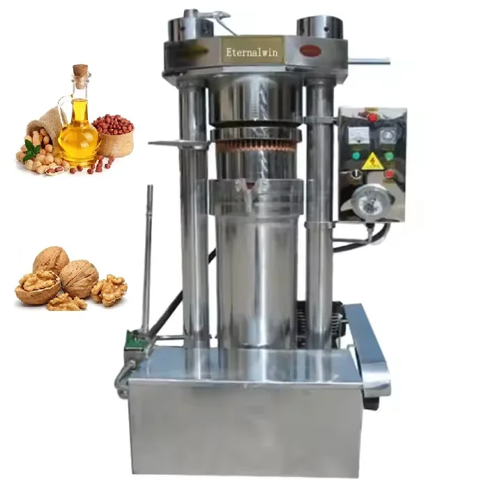 Commercial Hydraulic Avocado Cocoa Bean Oil Extractor Cold Oil Press Machine