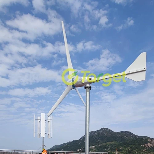 홈 보트 20KW 30KW 25KW 풍력 터빈 풍력 발전기 230V 240V 수평 축 풍차 MPPT 컨트롤러가있는 저소음