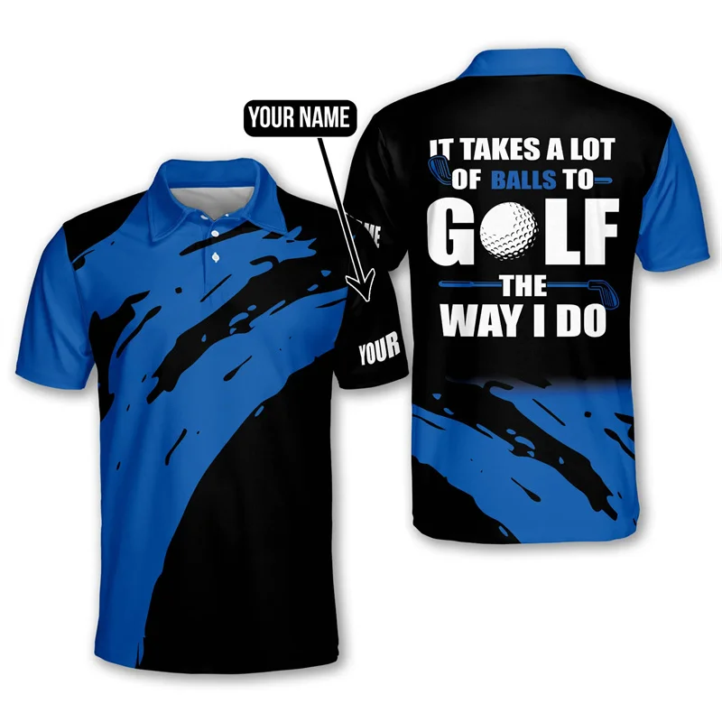 

Newest Black Fire Golf Ball Polo Shirts For Men 3d Print Streetwear Fashion Cool Short Sleeve Laper Polo Shirts Golf Tops