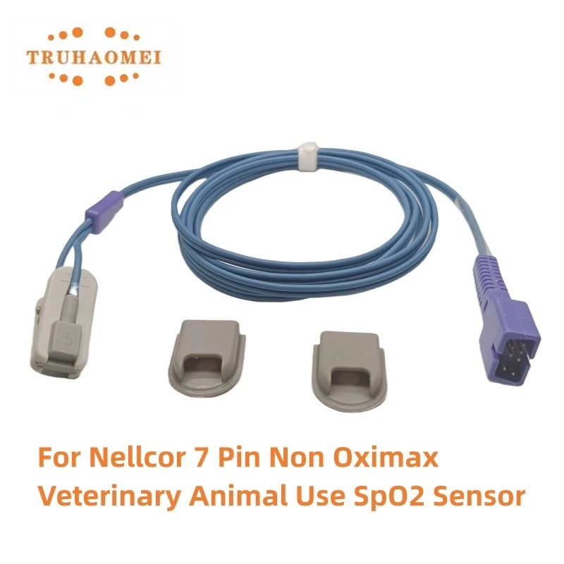 2.5M Long Wire 7 Pin DS-100A Spo2 sensor OXI-A/N For Nellcor Edan Biocare Comen Mindiray Goldway Non Oximax