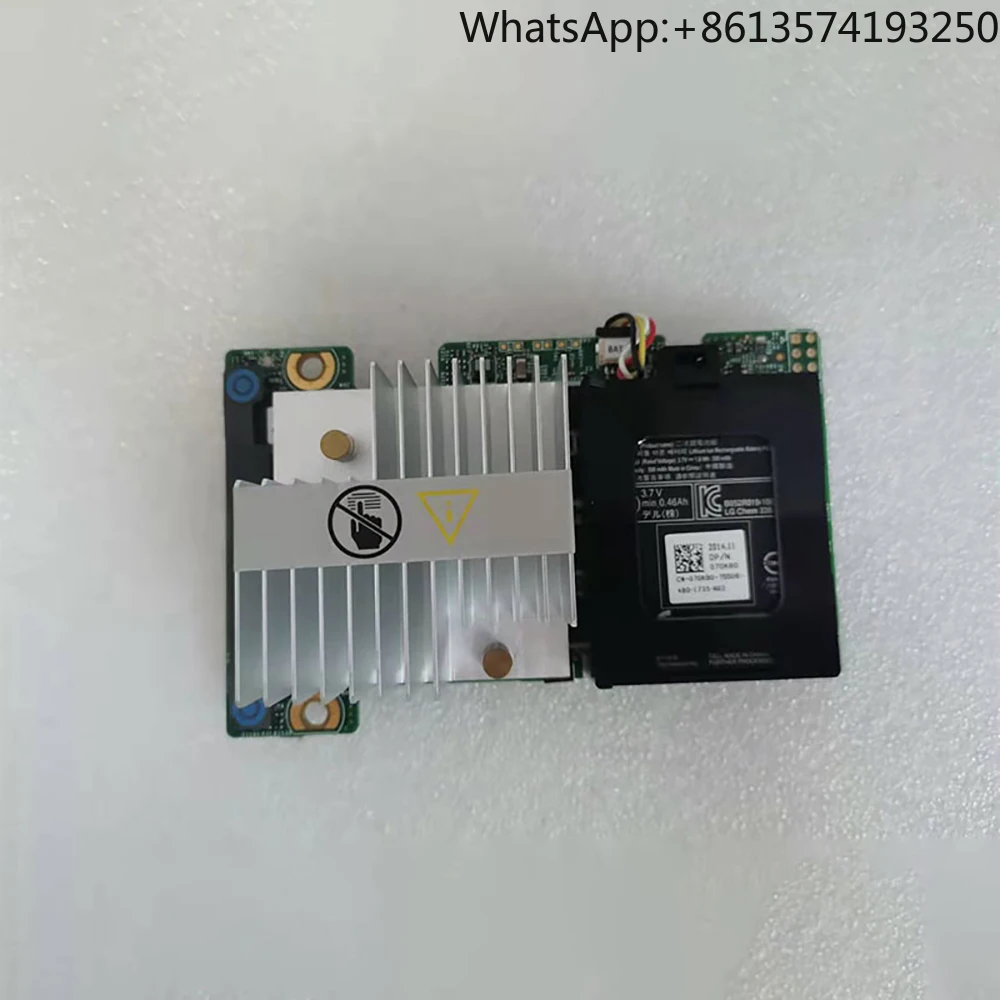 

070K80 05CT6D 0MCR5X For DELL PERC H710P H710 H810 Array Card Battery High Quality Fast Ship