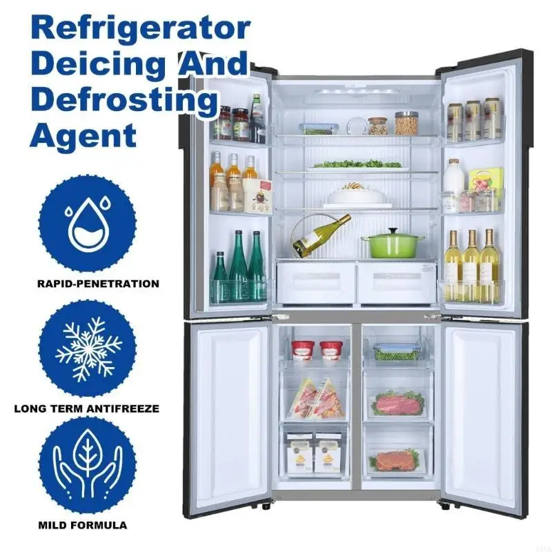 Rapid Defrosting Ice Removal Aid Fridge Freezer De-Icers User Friendly Defrosting 120ML/ 240ML