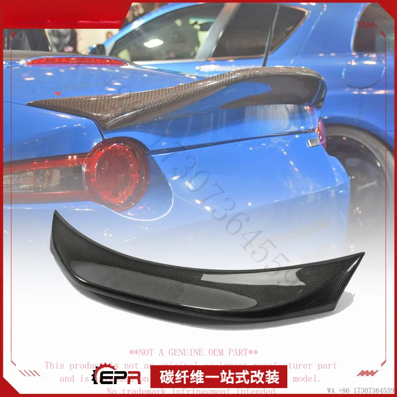 Suitable for Miata Mazda MX5 ND RF modification parts, carbon fiber rear wing, LMS model, non-destructive installation of fixed