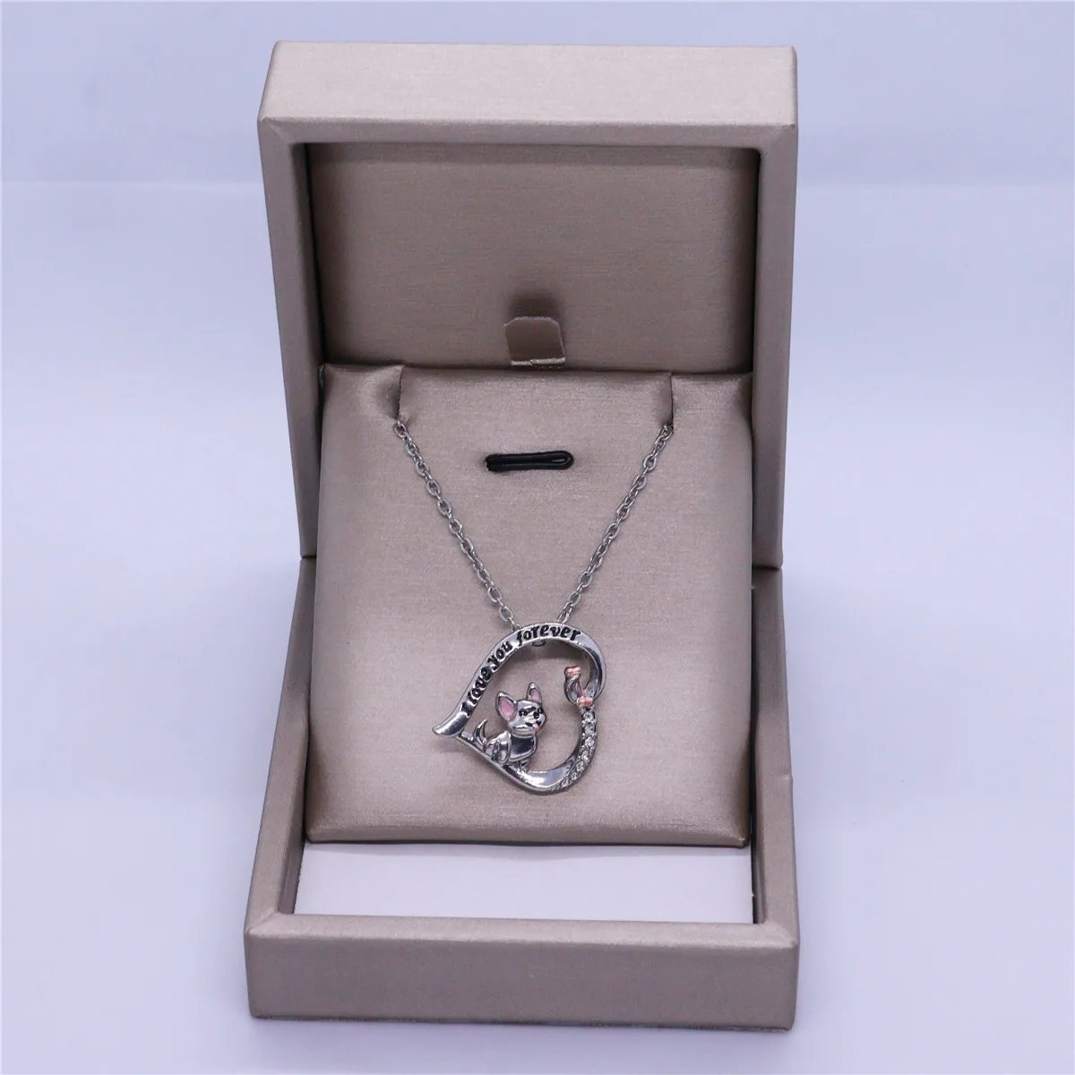 قلادة دلاية على شكل قلب كلب كورجي للنساء ، مجوهرات حيوانات رائعة ، إكسسوارات جرو لطيفة ، هدية عيد ميلاد #5