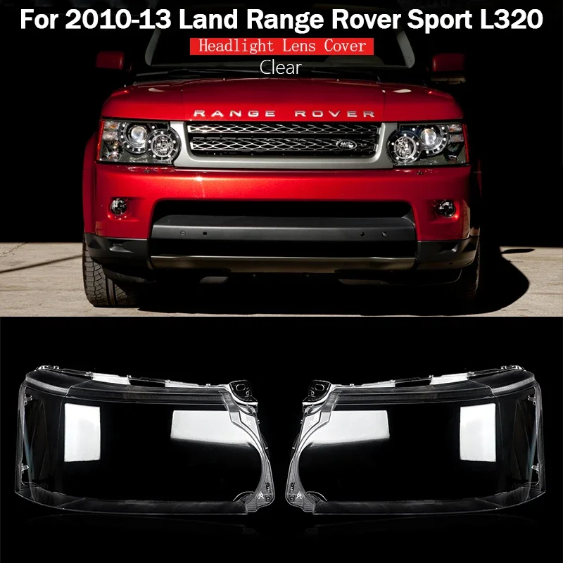 For Land Range Rover Sport L320 Headlight HeadLamp Lens Cover LH+RH 2010-2013 UK