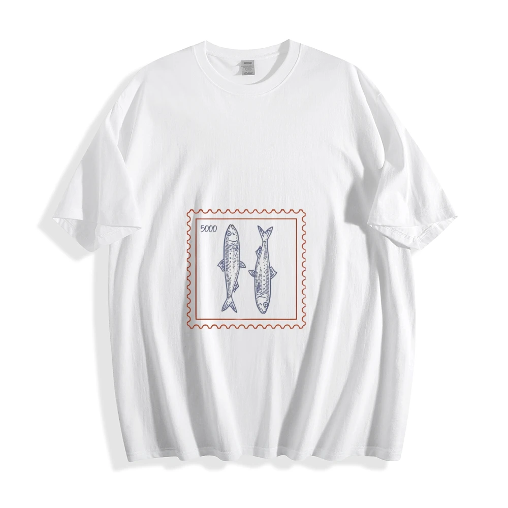 Tshirt da donna camicie unisex Y2k cotone vintage oversize comfort vestibilità ampia streetwear stampa grafica casual abbigliamento quotidiano