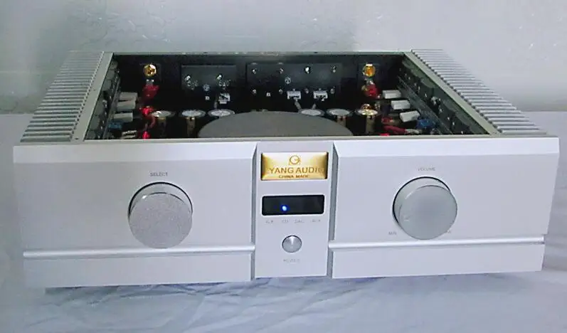 

high power E1 preamplifier and rear stage amplifier combined amp home Big dynamic hifi power amplifier with Remote control