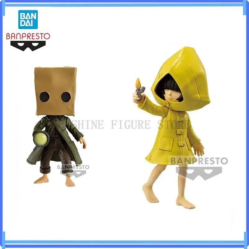 Bandai Original in stock BANPRESTO Little Nightmares Six Mono Anime action figure model boxed toys Ornaments Gifts Genuine