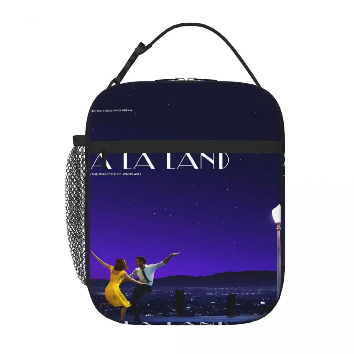 Hot Sale La La La Land Poster Boho Bento Bag Errand Run Picnic Lunch Bag