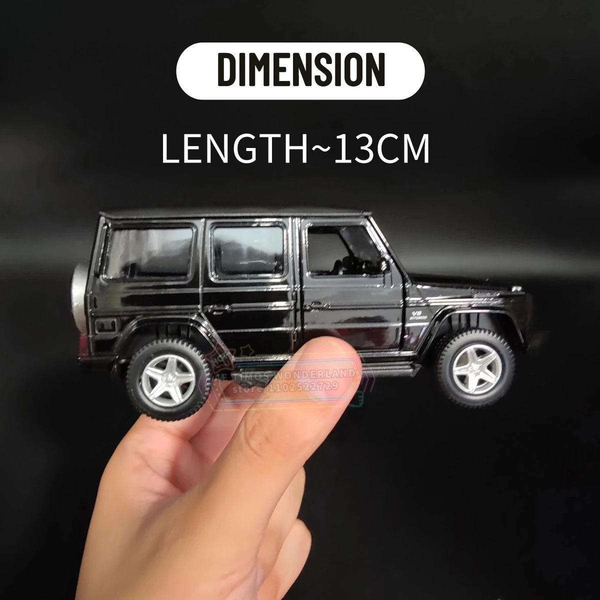 Mercedes G63 AMG Replica Scale 1/36 Diecast Alloy Car Model Miniature Art Figure Vehicle Home Office Decor Ornament