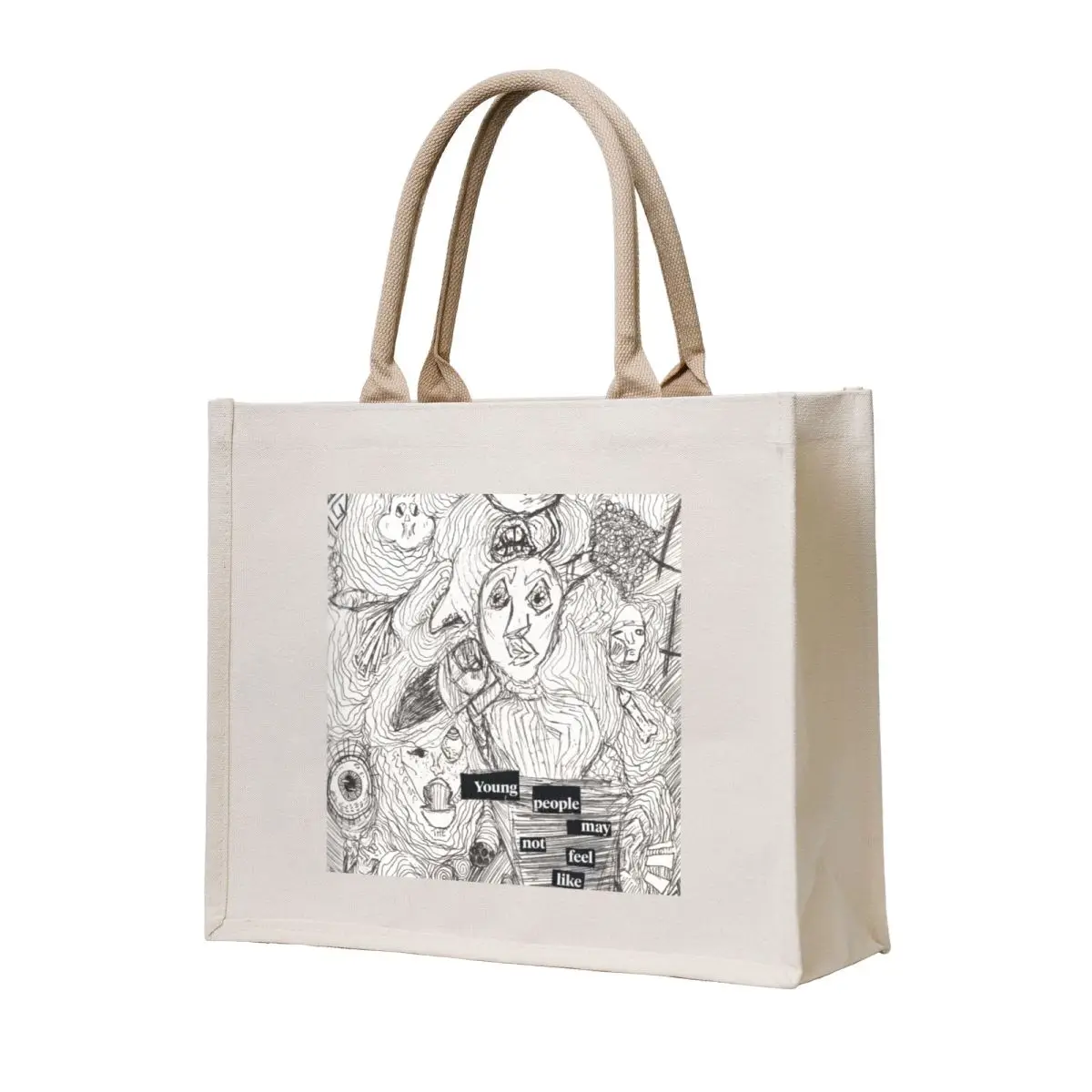 

young.people Tote Bag shopping cart bags Shopper women bag