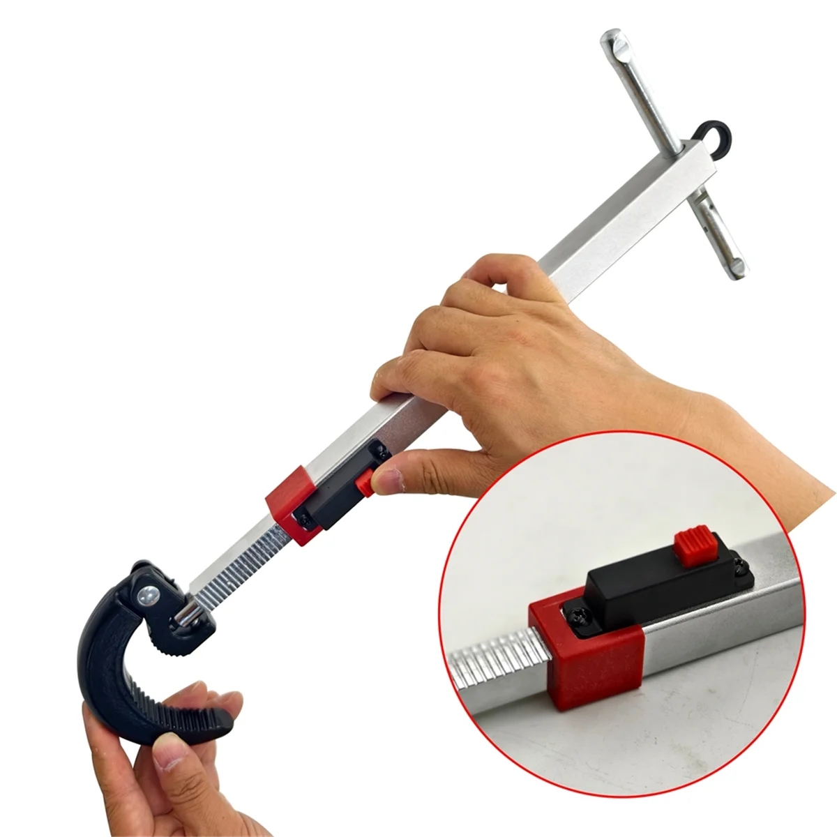 

BOFOF Telescoping Basin Wrench,1-1/4In to 2-1/2In Jaw Capacity and 10to 17In Extendable Handle,Basin Wrench Sink Faucet Wrench