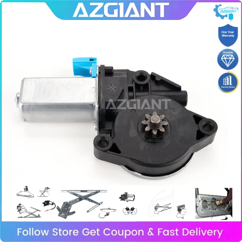

AZGIANT Power Window Glass Lifting Motor 2Pin for 2005-2019 Kia Cerato Replacement Window Repair Parts 82450-2F000