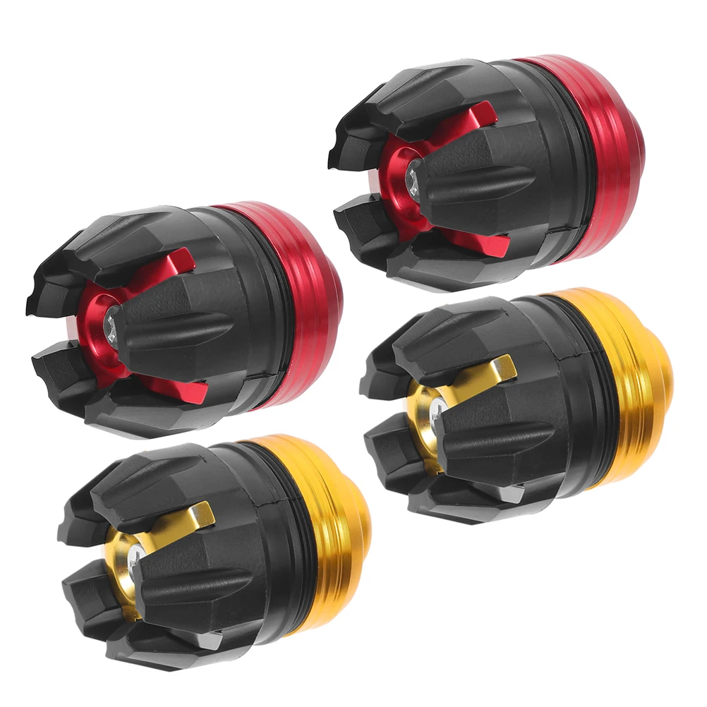 

4pcs Red Yellow Motorcycle Frame Slider Collision Falling Protection Wheel Crash Protector Motorbike Accessories