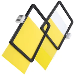 2 Pcs Shelf Identification Plate Magnetic Price Boards Retail Store Labels Signs Supermarket Supplies Merchandise Holders