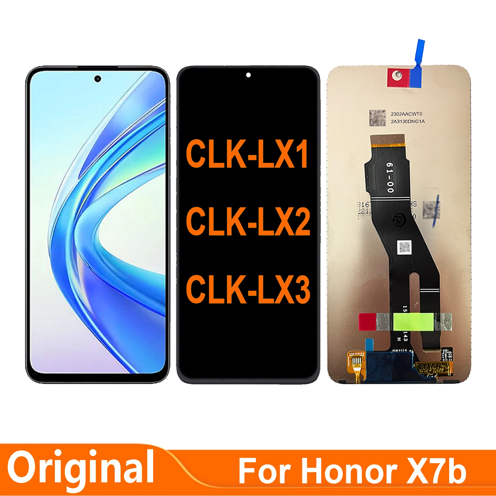 

For Huawei Honor X7b CLK-LX1 CLK-LX2 CLK-LX3 LCD Display Touch Screen Digitizer Assembly Parts