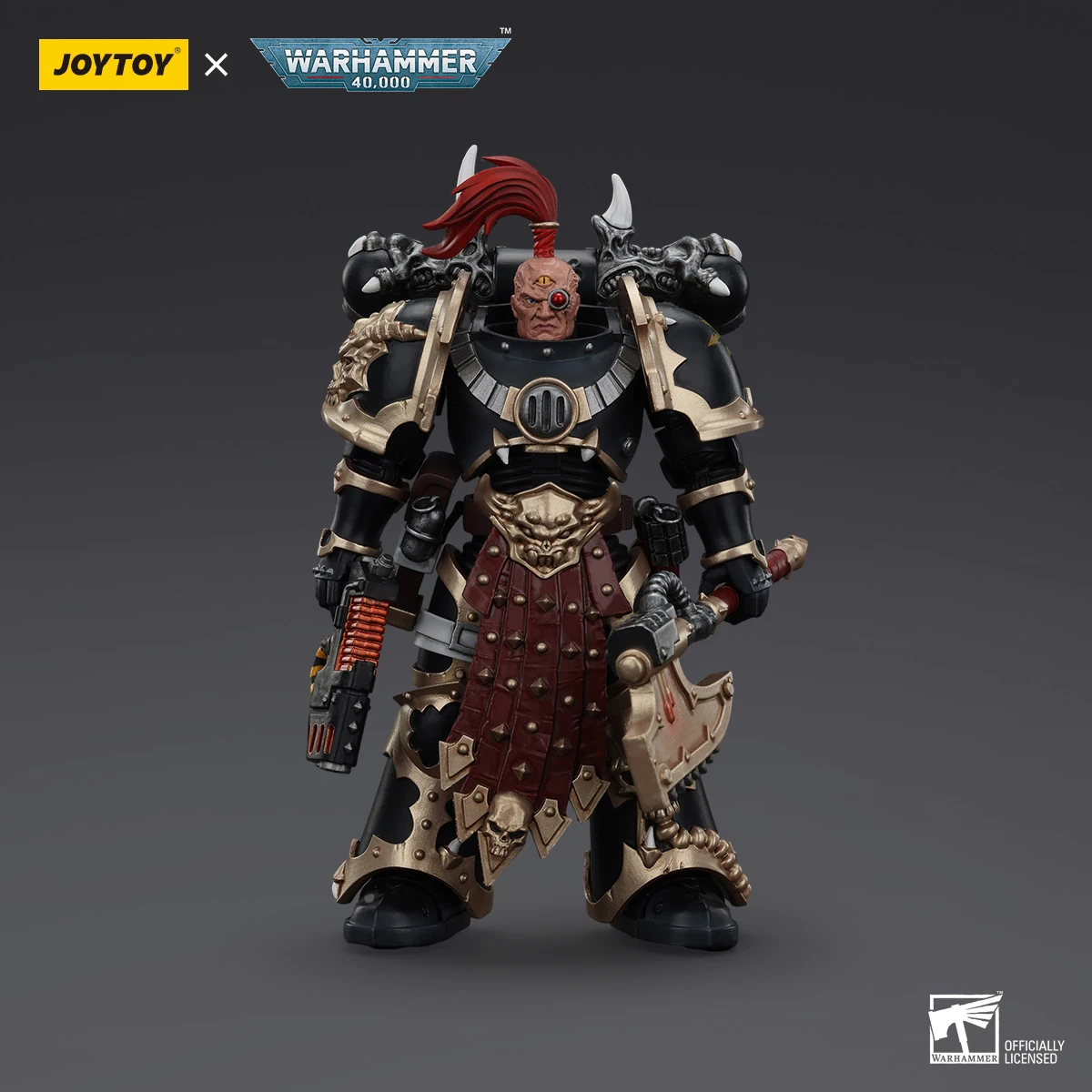 

[IN STOCK] JOYTOY Warhammer 40k 1/18 Action Figure Chaos Space Marines Black Legion ChosenAnime Military Model Toys