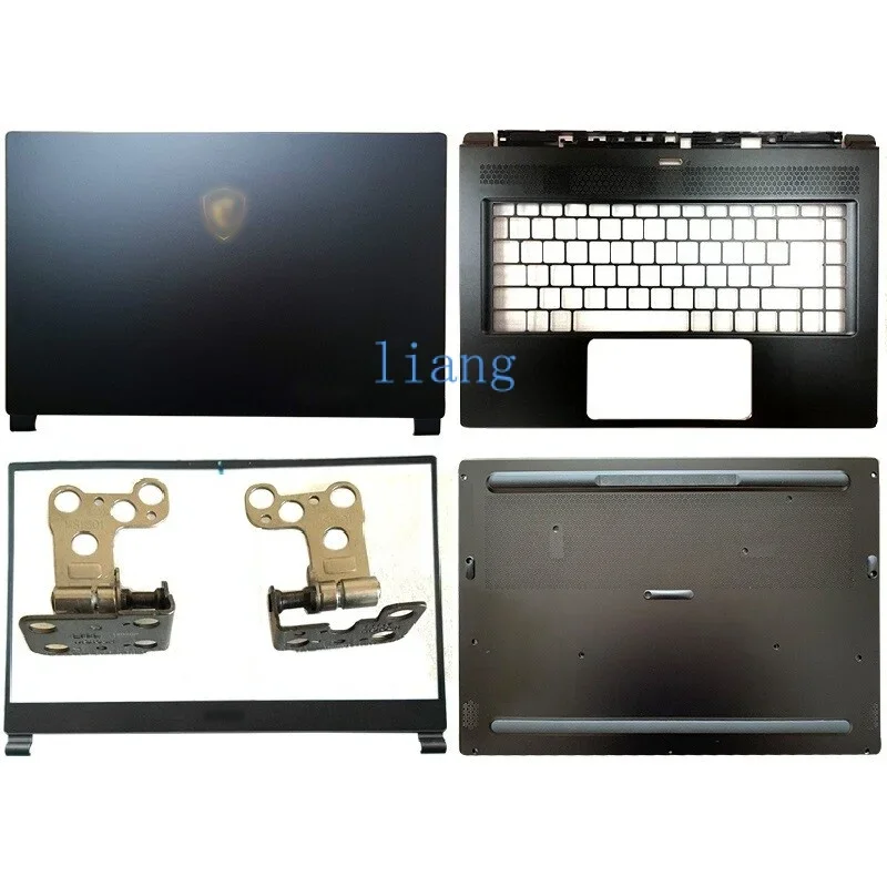 for MSI GS65 Stealth MS-16Q1 MS-16Q4 LCD Back Cover Bezel Palmrest Bottom Hinges