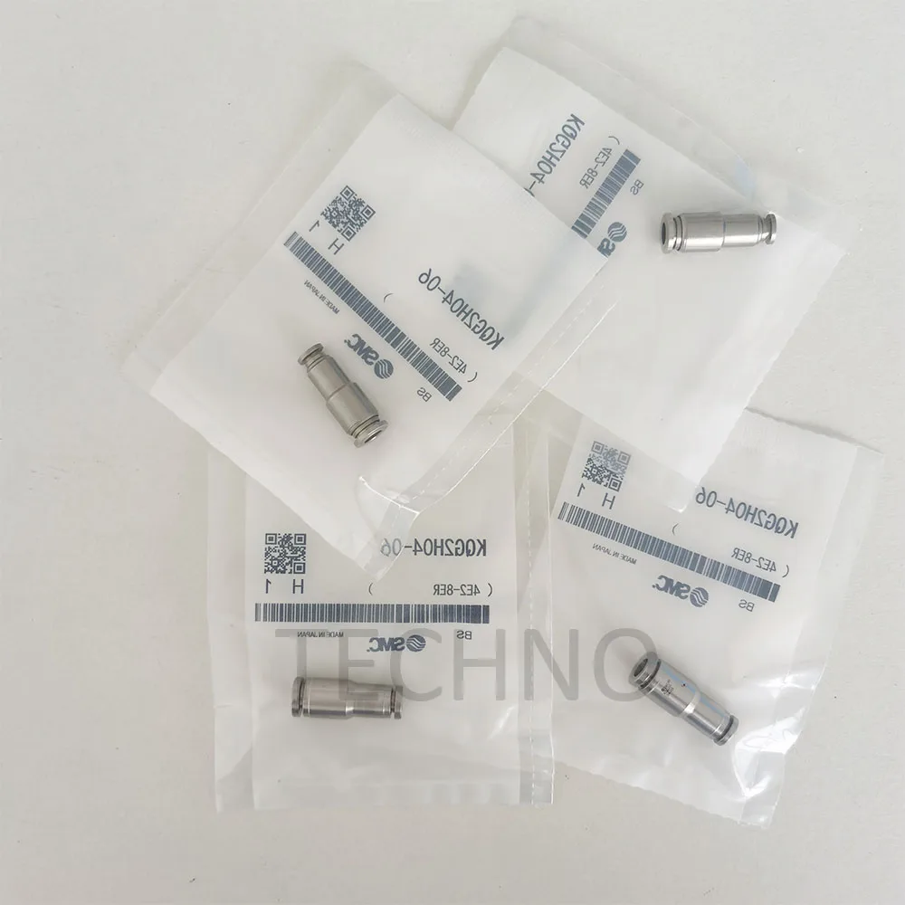 SMC Original Fittings KQG2H04-06 KQ2A41 With Outer Diameter Of 4mm Stainless Steel 316  Automotive Industry