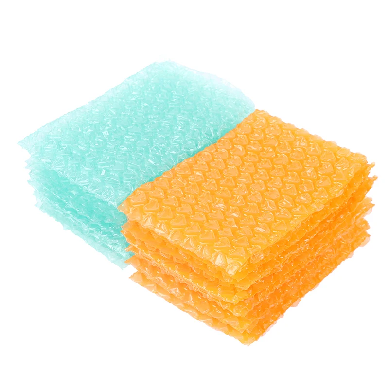 10Pc 15*10cm Heart-Shaped Bubble Foam Wrap For Packing Mailers Padded Bags