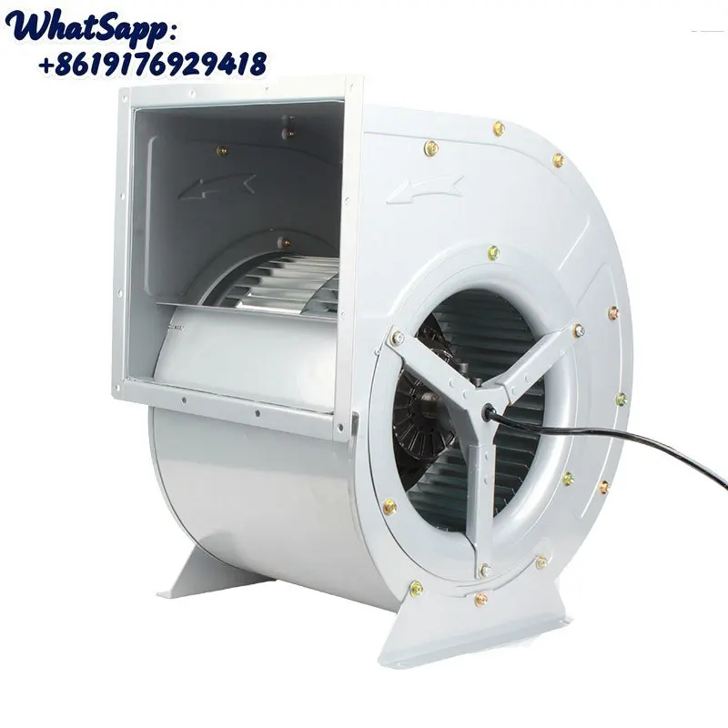 

280mm 220V 1.8kW Low Noise and Large Air Volume Double Inlet Metal Impeller Centrifugal Fan