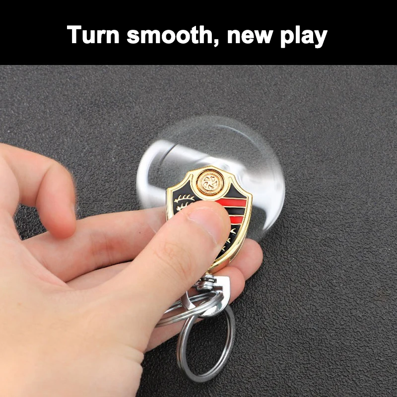 Metal Car Keychain Key Ring Anti-Loss Keyring Pendant For Porsche Cayenne Panamera Macan 911 718 Taycan Cayman Auto Accessories