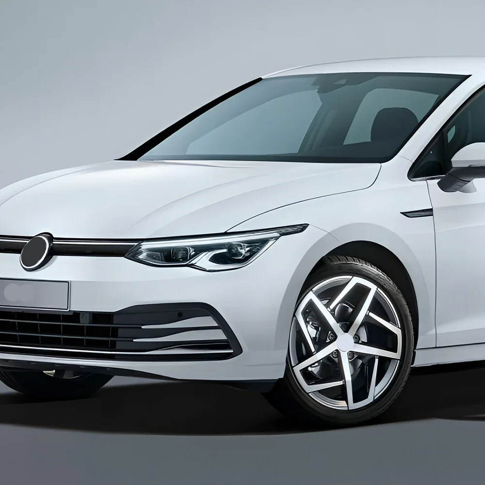 

Автомобильные передние фонари для VW Golf8 2021-2024, светодиодные автомобильные фары в сборе, обновление, высокая конфигурация, две линзы проектора, аксессуары