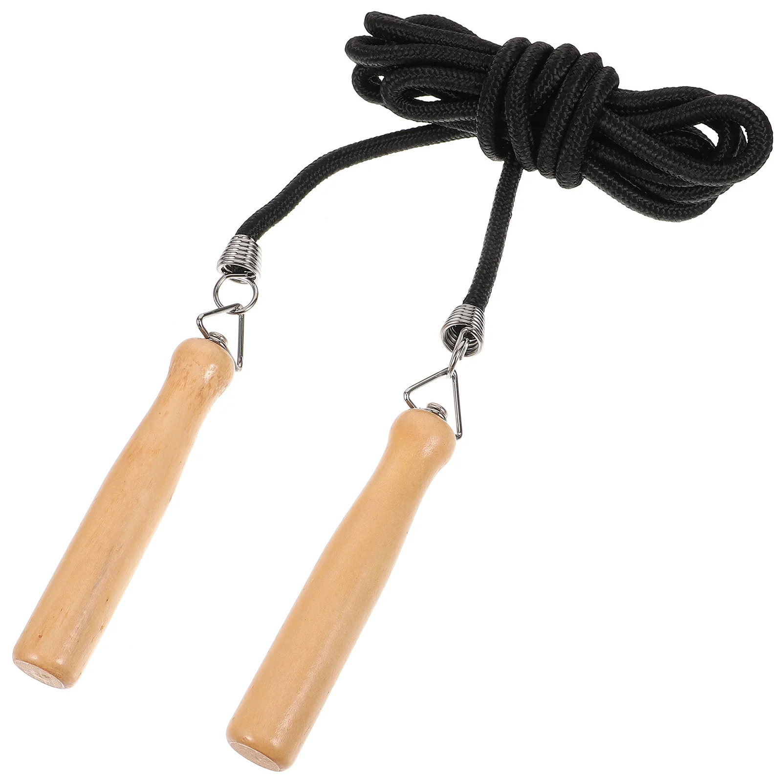 

Wooden Handle Skipping Rope Jumprope for Working Out Jumping Professional Fitness Polypropylene
