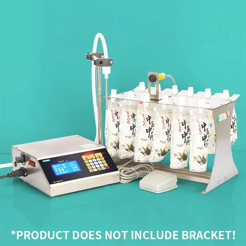 Máquina De Enchimento De Saco De Bico Pequena Máquina Dispensadora De Líquidos Quantitativa Totalmente Automática, para Licor