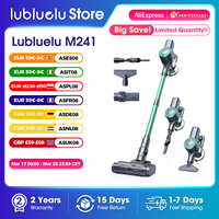 M241 30000Pa Battery Vacuum Cleaner, Wireless Vacuum Cleaner with up to 50 Minutes Running Time  for Hard Floors Lubluelu-MIUZZY