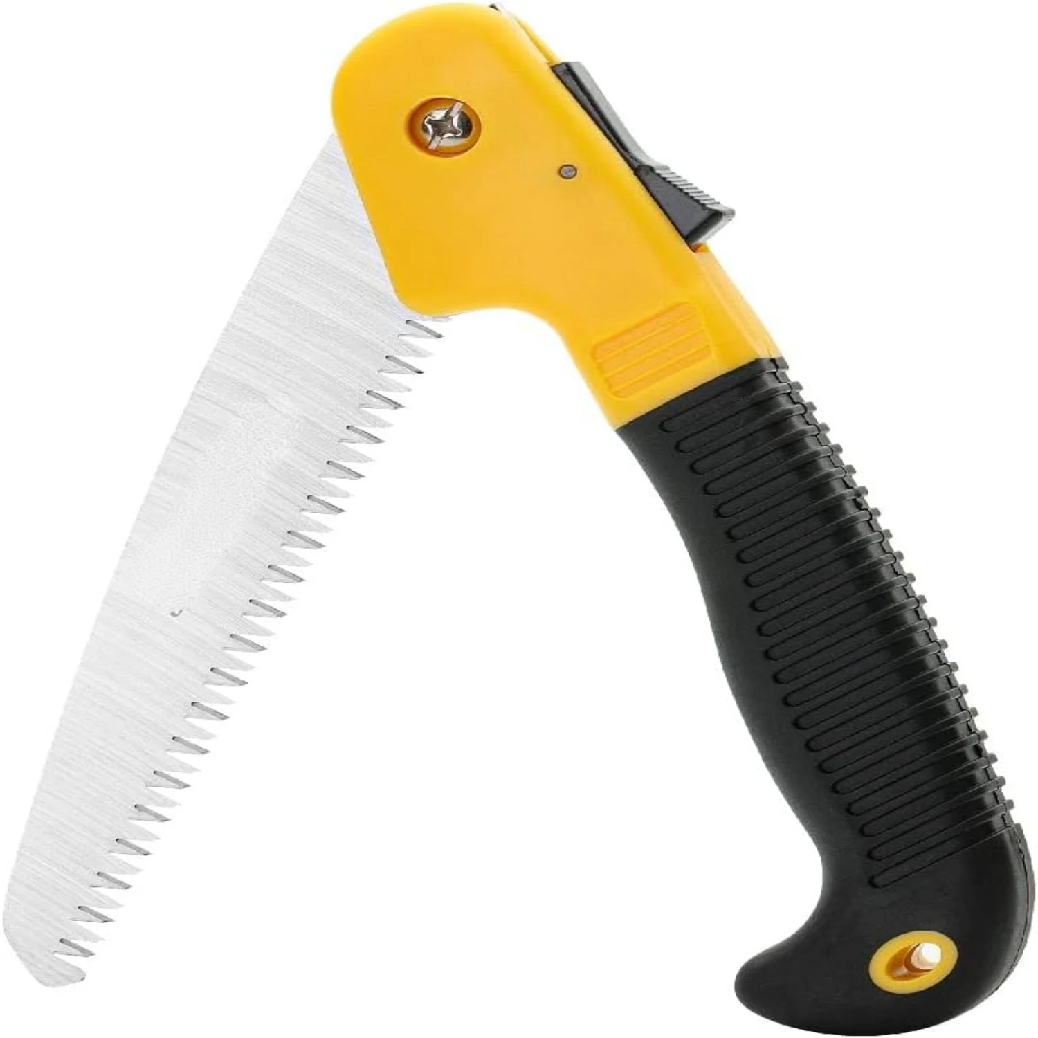 Efficient, Compact, Portable Foldable 7-Inch Hand Saw - Convenient Camping Tool for Effortless Cutting, Pruning, Tree Trimming -