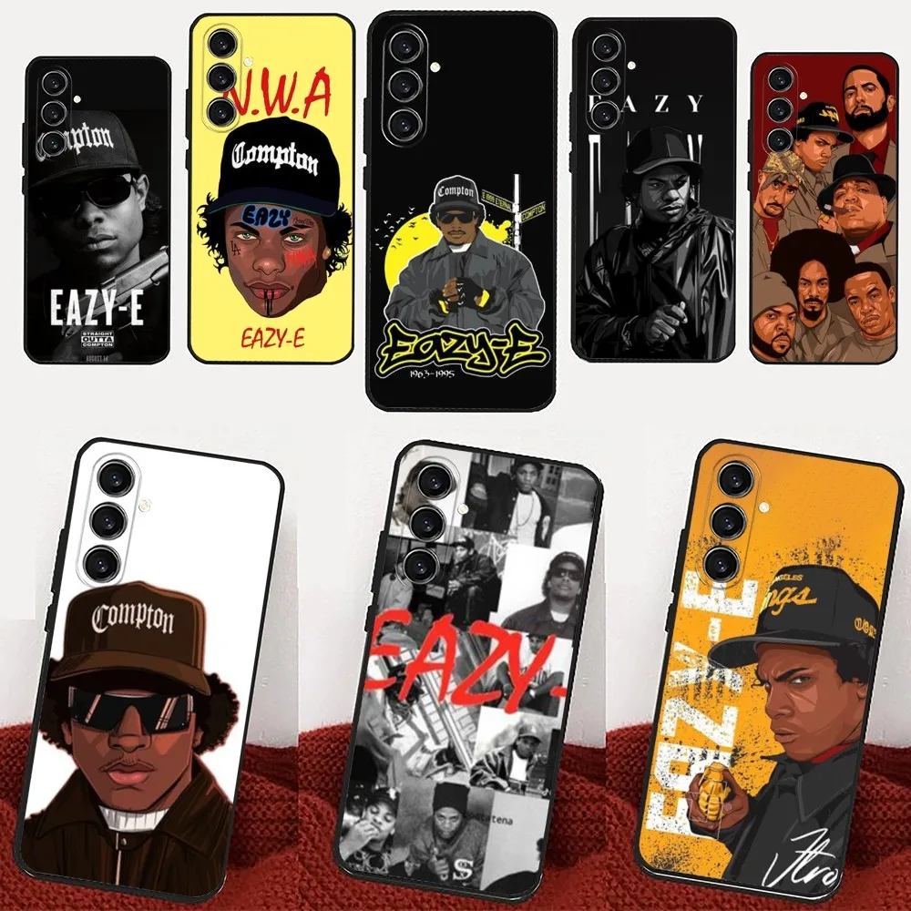 E-Eazy E Rapper  Phone Case For Samsung Galaxy A13,21s,22,31,32,52,53,71,80,91 Black Soft Cover