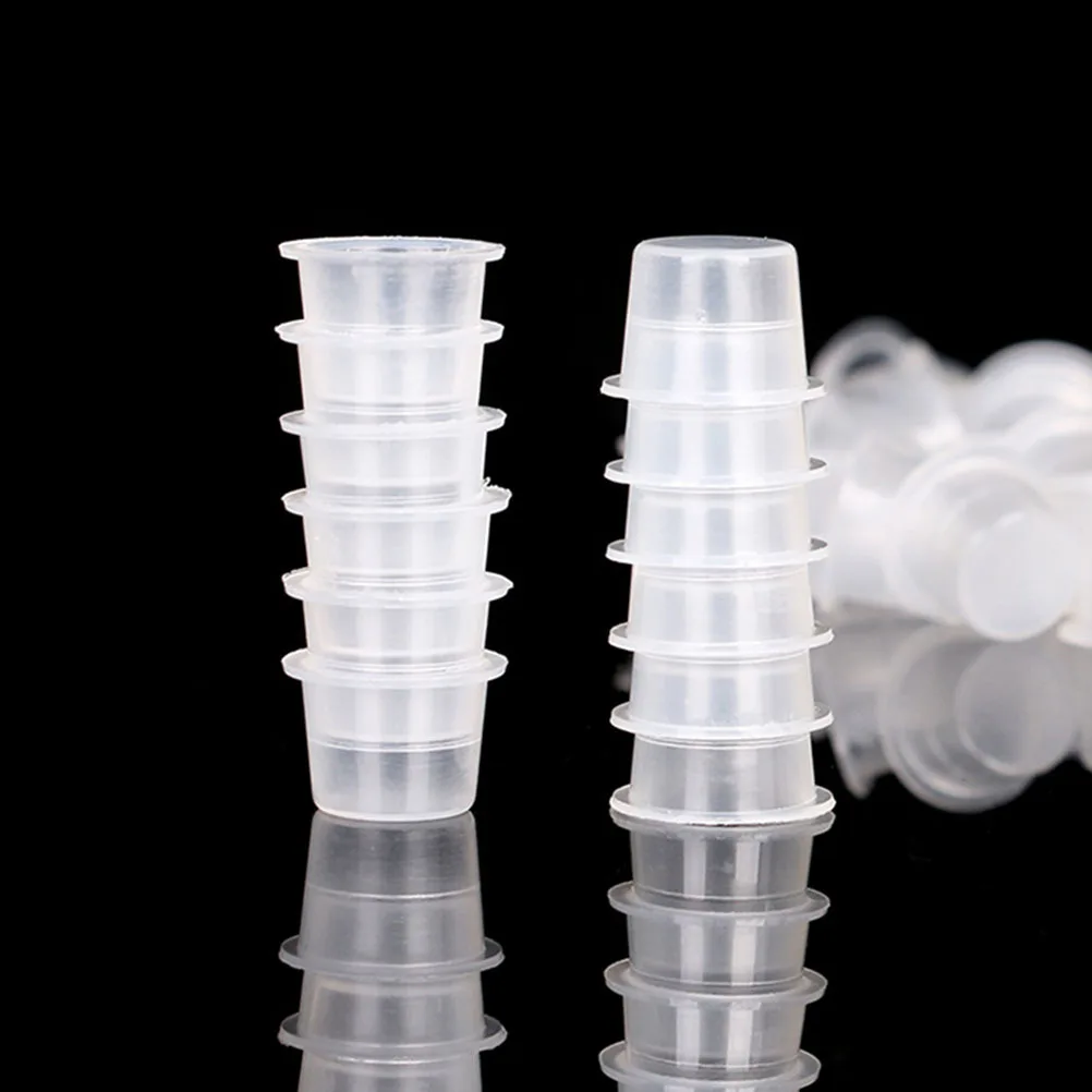 

1000Pcs 8Mm Ink Container Eyebrow Tattooing Tool Accessories for Home and Salon Use Disposable Cups Tattooing Pigment Cups